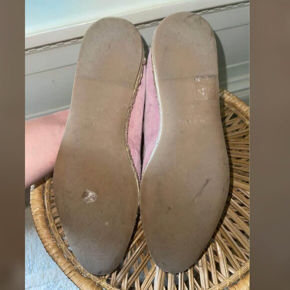M. Gemi Blush Suede Espadrilles - Picture 8 of 8